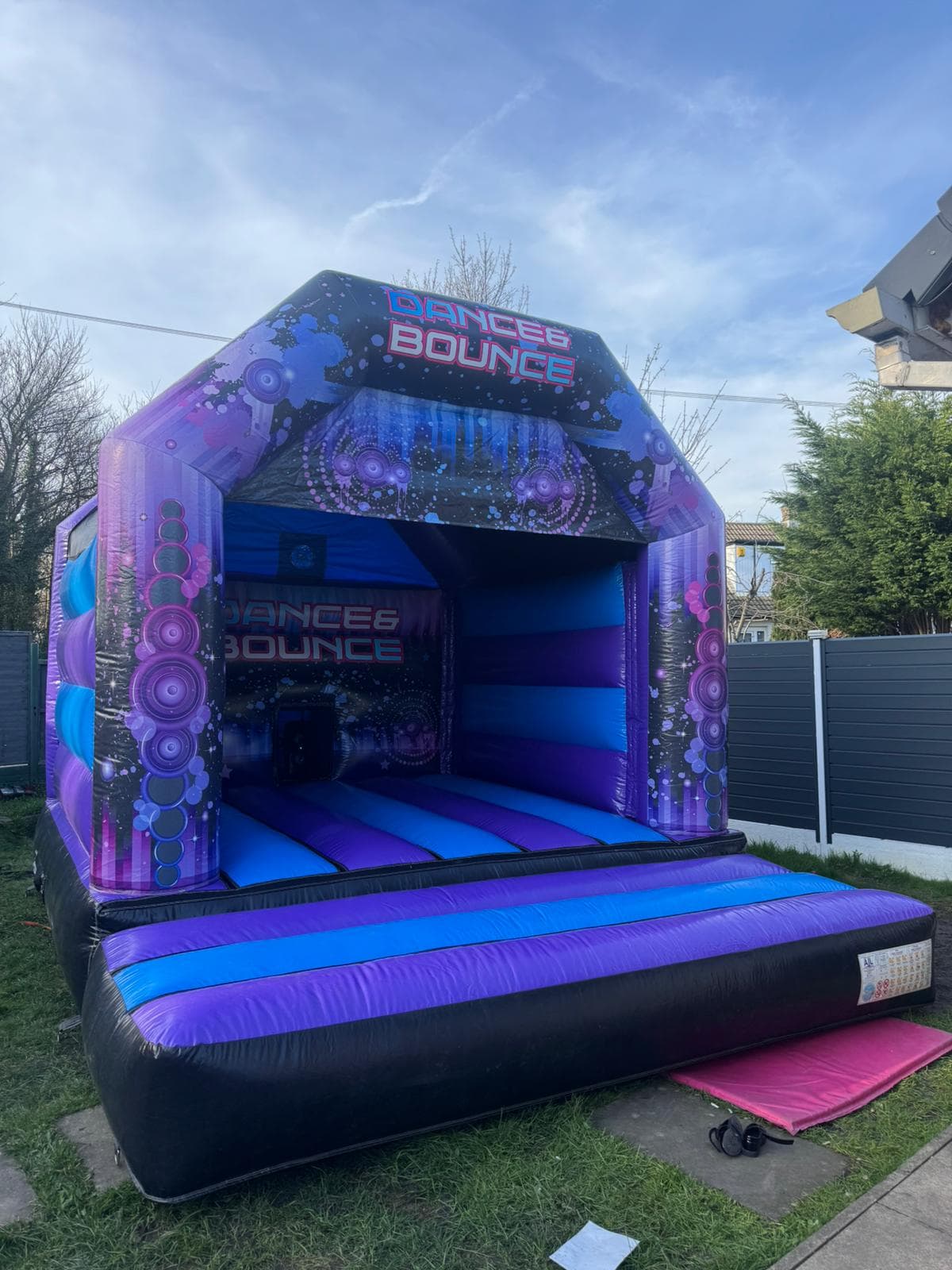 Dance and Bounce Adult Castle bouncy castle for hire in Leeds